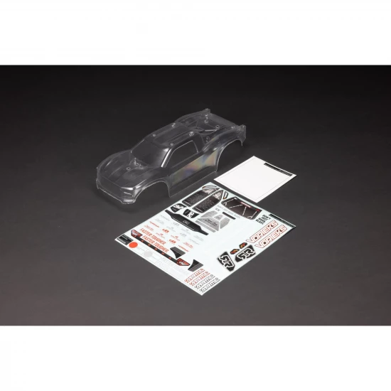 1:10 Clear Body with Decals: VORTEKS 2WD