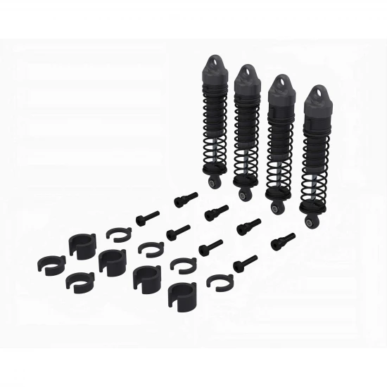 Shock Set - 71mm Length - 500cSt Oil (4): GROM