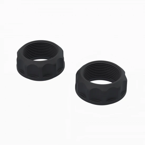 Threaded Shock Collar - Black (2)