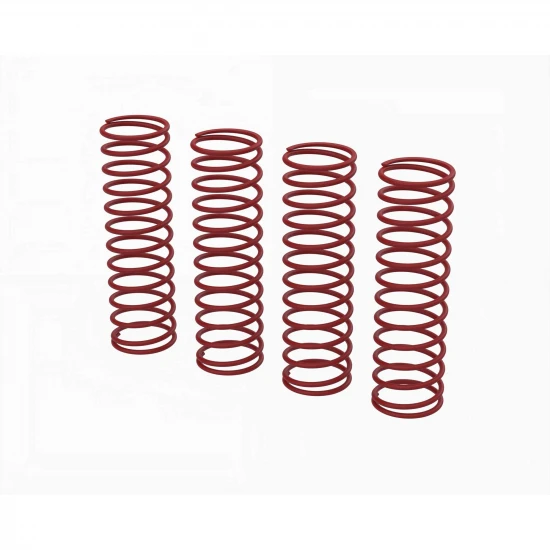 Shock Spring Set E - 0.50N/mm - Red (4): GROM