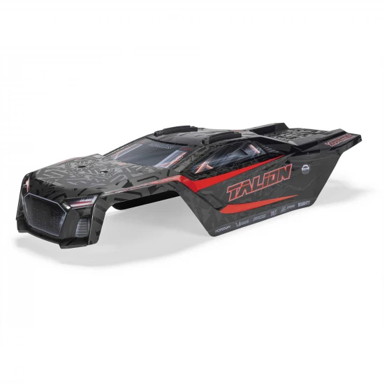 TALION 6S EXB BLX Painted Decaled Trimmed Body - Black