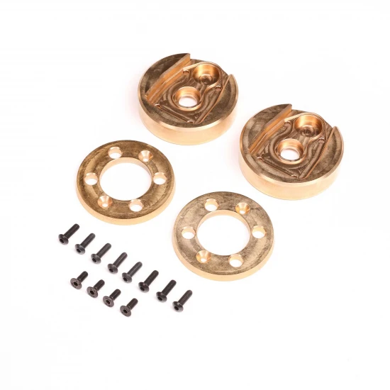 Portal Cover and Weights - Brass (122.4g - 34.6g ea) - AF16P: AX