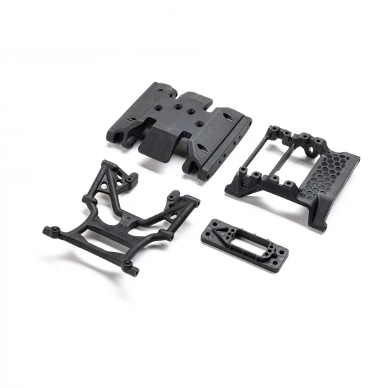 Servo Mount - Skid - Cross Members: SCX10 III HP