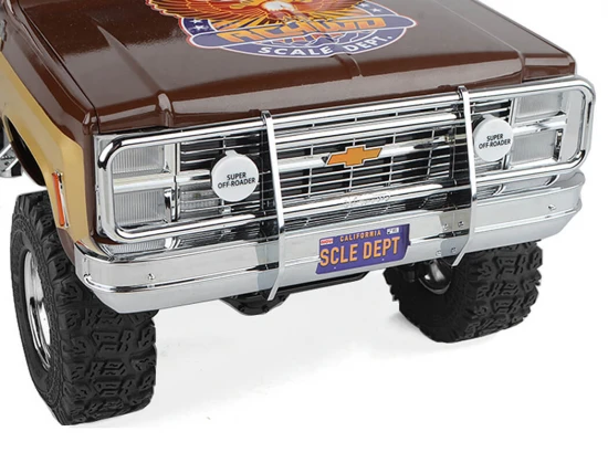 RC4WD Chrome Front Grille For Chevrolet Blazer/K10 (80 S)