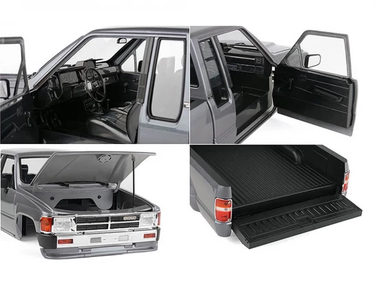 RC4WD 1987 Toyota Xtracab Hard Body Complete Set (Grey)