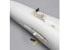 Fuselage - Rear: Airbus A320 1.5m Airliner 64mm EDF Jet - Whit
