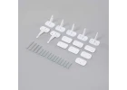 Control Horn Set - White: RC-45J 1.5m