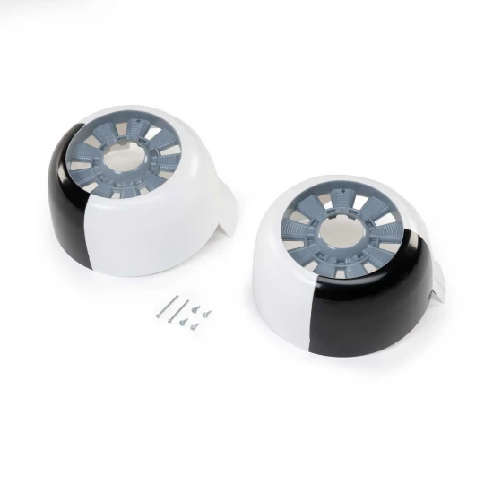 Left and Right Cowling Set - White: RC-45J 1.5m