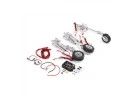 Electric Tricycle Retract Set with Brakes and Digital Contro