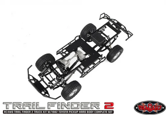 RC4WD Trail Finder 2 Truck Kit With 1982 Toyota Pickup Body Set