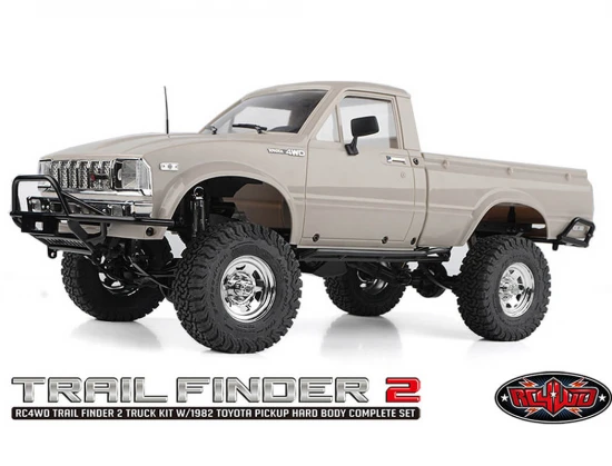 RC4WD Trail Finder 2 Truck Kit With 1982 Toyota Pickup Body Set