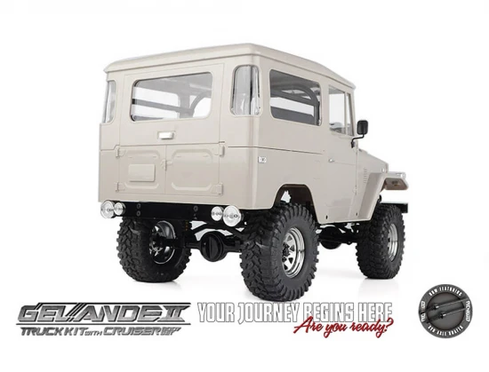 RC4WD Gelande II Truck Kit With Cruiser Body Set 2025