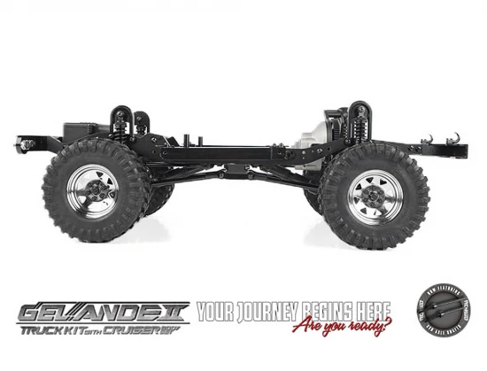 RC4WD Gelande II Truck Kit With Cruiser Body Set 2025