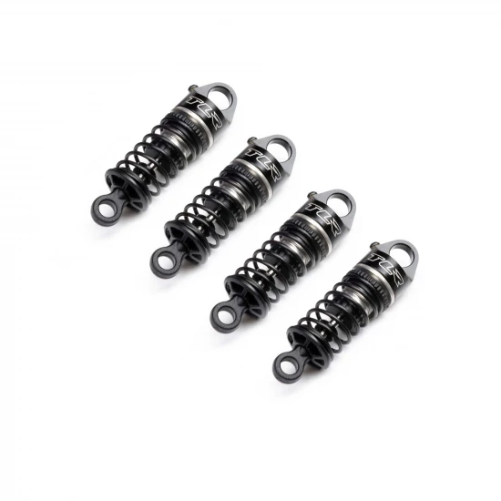 Aluminium Shock Set - On-Road - Assembled (4): GROM