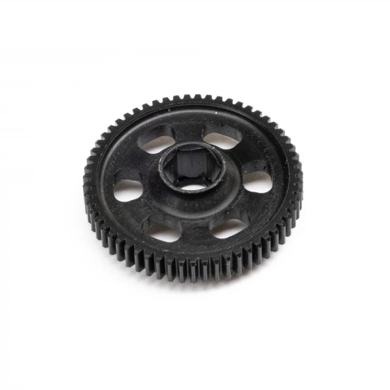 Spur Gear - Machined Delrin - 59T MOD 0.5: GROM