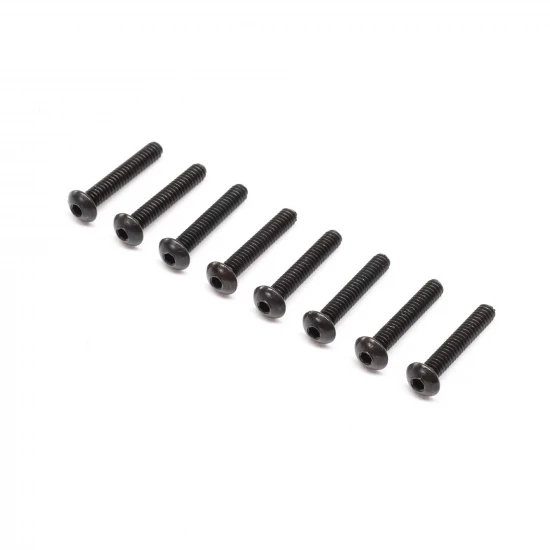 Button Head Screws - 2-56 x 1/2 (8)