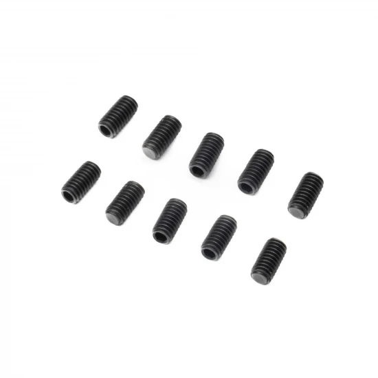 Set Screw - M4 x 8mm Cup Point - STL (10)