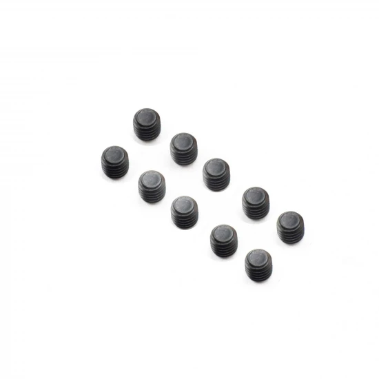 Set Screw - M5 x 4mm - Flat Point - STL (10)