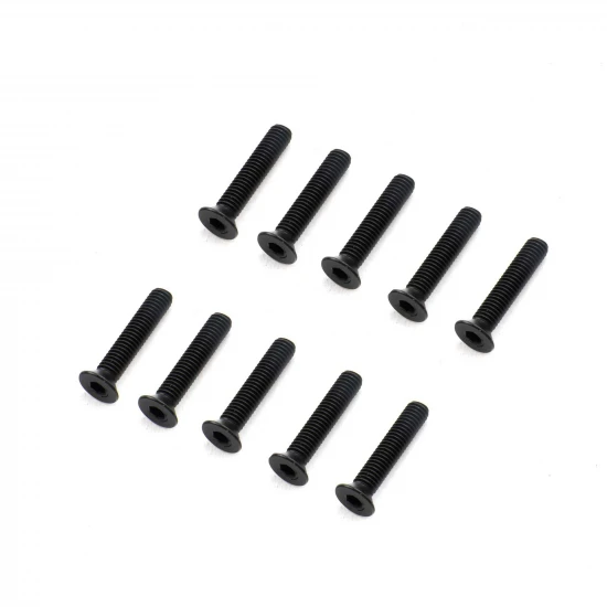 Flat Head Screws - M5 x 25mm STL (10)
