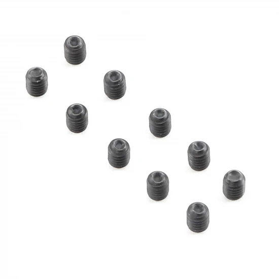 Set Screw - M4 x 5mm Flat Point - STL (10)