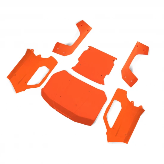 Body Set Complete - Flourescent Orange: 5IVE-T 3.0