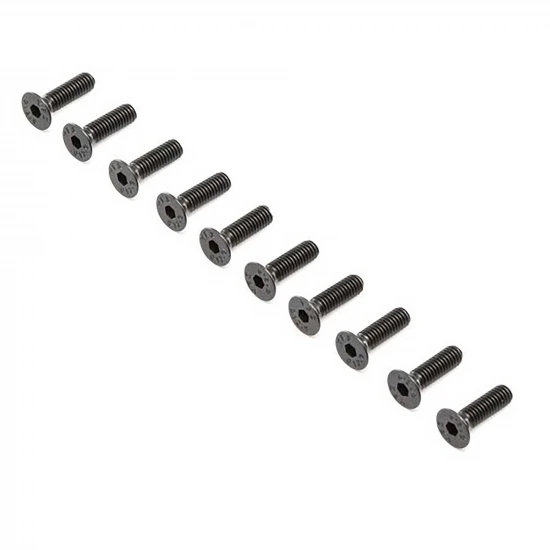 Flat Head Screws - M4 x 12mm STL (10)