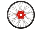 1/4 Pro-Spec Aluminium V2 Bead Front Wheel Black/Red (1): Pro