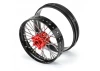 1/4 Pro-Spec Aluminium V2 Bead Front Wheel Black/Red (1): Pro