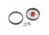 1/4 Pro-Spec Aluminium V2 Bead Front Wheel Black/Red (1): Pro