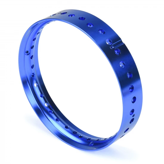 1/4 Pro-Spec Aluminium Front Rim Blue: Promoto-MX