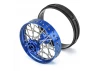 1/4 Pro-Spec Aluminium V2 Bead Rear Wheel Blue/Blue (1): Prom