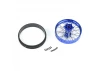 1/4 Pro-Spec Aluminium V2 Bead Rear Wheel Blue/Blue (1): Prom