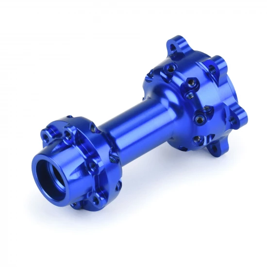 1/4 Pro-Spec Aluminium Rear Hub Blue: Promoto-MX