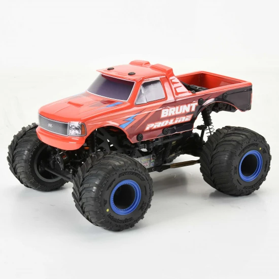 1:18 Pre-Cut/Pre-Painted Brunt Red Body for Losi Mini LMT