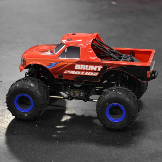 1:18 Pre-Cut/Pre-Painted Brunt Red Body for Losi Mini LMT