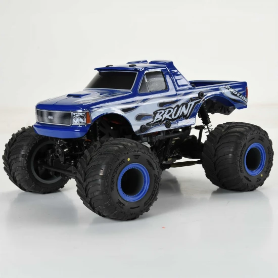 1:18 Pre-Cut/Pre-Painted Brunt Blue Body for Losi Mini LMT