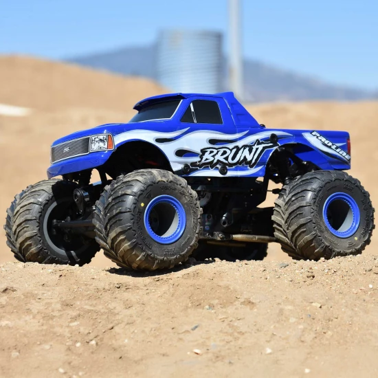 1:18 Pre-Cut/Pre-Painted Brunt Blue Body for Losi Mini LMT