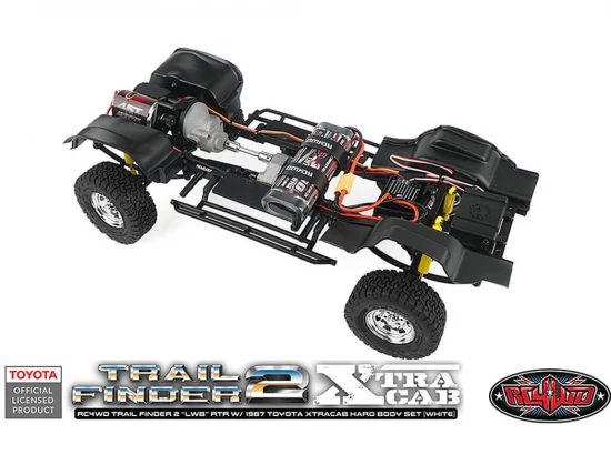 RC4WD Trailfinder 2 LWB RTR With 1987 Toyota Xtracab Hard Body