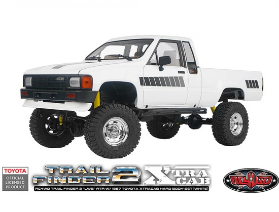 RC4WD Trailfinder 2 LWB RTR With 1987 Toyota Xtracab Hard Body