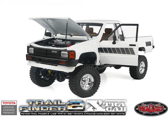 RC4WD Trailfinder 2 LWB RTR With 1987 Toyota Xtracab Hard Body