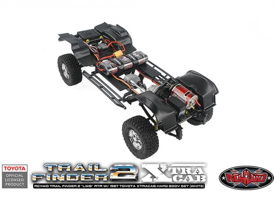 RC4WD Trailfinder 2 LWB RTR With 1987 Toyota Xtracab Hard Body