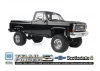 RC4WD Trail Finder 2 LWB RTR - Chevrolet K10 Hardbody Black