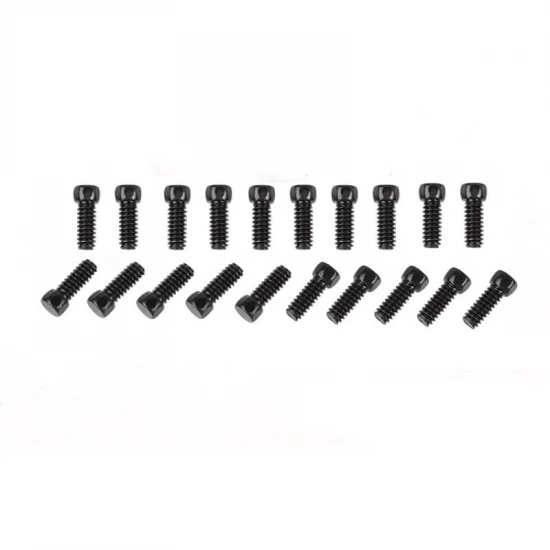 RC4WD Scale Hex Head Bolts (M1.6 X 4mm) Black