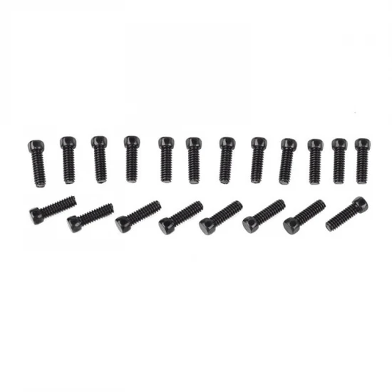 RC4WD Scale Hex Head Bolts (M2 X 6mm) Black