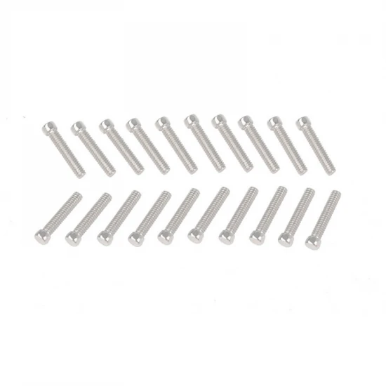 RC4WD Scale Hex Head Bolts (M2 X 10mm) Silver