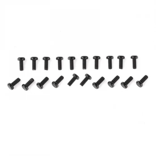 RC4WD Scale Hex Head Bolts (M2.5 X 6mm) Black