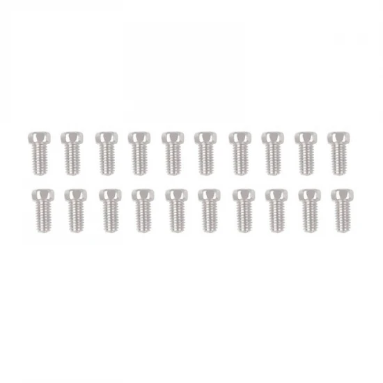 RC4WD Scale Hex Head Bolts (M3 X 6mm) Silver