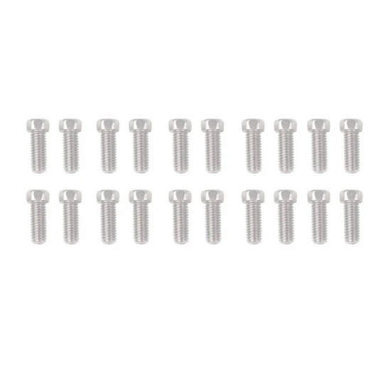 RC4WD Scale Hex Head Bolts (M3 X 8mm) Silver