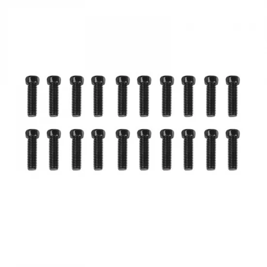 RC4WD Scale Hex Head Bolts (M3 X 10mm) Black