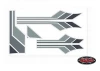 RC4WD Toyota 82-83 Body Decals (Grey)